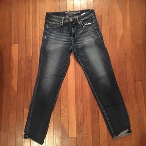 American Eagle dark wash size 10 skinnies
